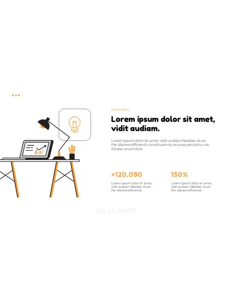 Home Working Business PowerPoint Templates for Presentation