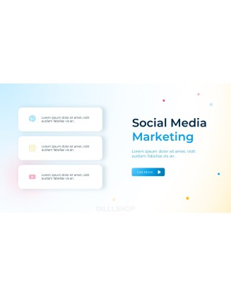 Social Media Marketing Pitch Deck PowerPoint deck Design