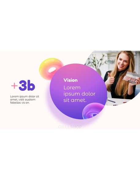 Creative Pitch Deck Social Media Concept Simple PowerPoint Templates