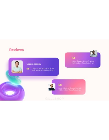 Creative Pitch Deck Social Media Concept Simple PowerPoint Templates