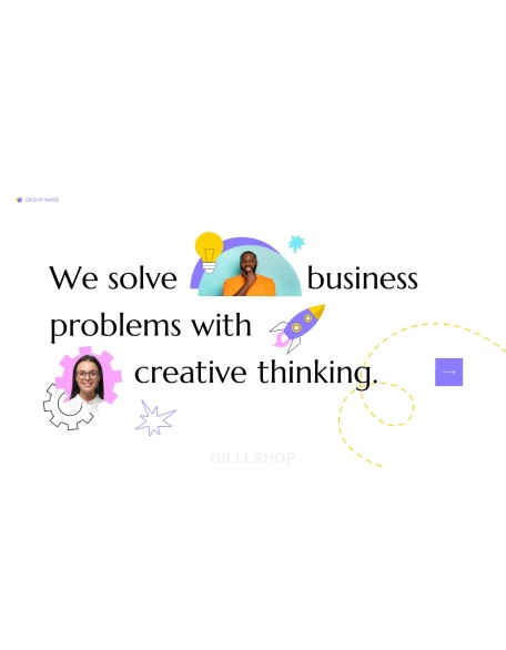 Creative Thinking Business Plan Professional PPT