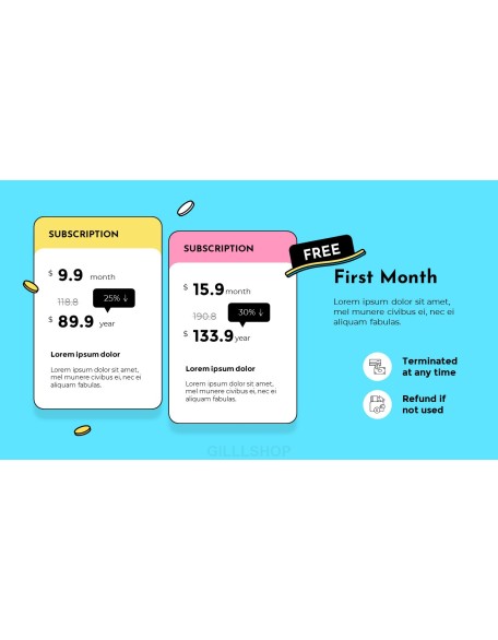Subscription Service Pitch Deck Business Strategy PPT