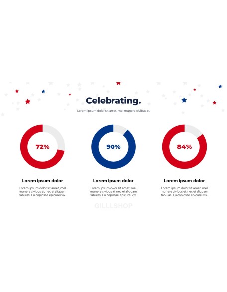 4th of July Independence Day PowerPoint Layout