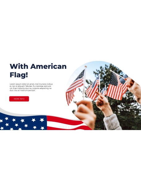 4th of July Independence Day PowerPoint Layout