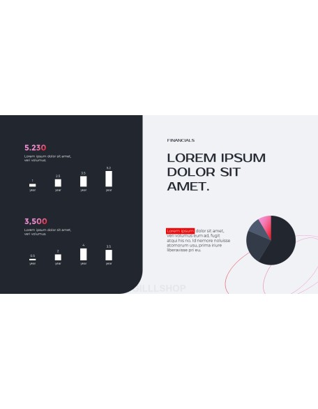 Entertainment Pitch Deck template