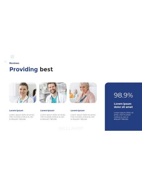 Online Medical Consultation pitch deck template