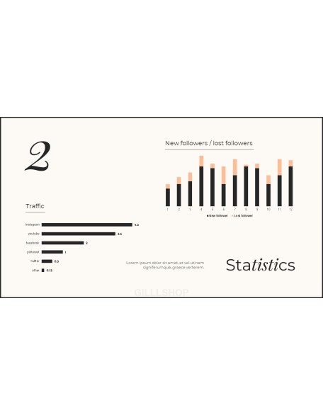 Social Media Report Business plan PPT Templates