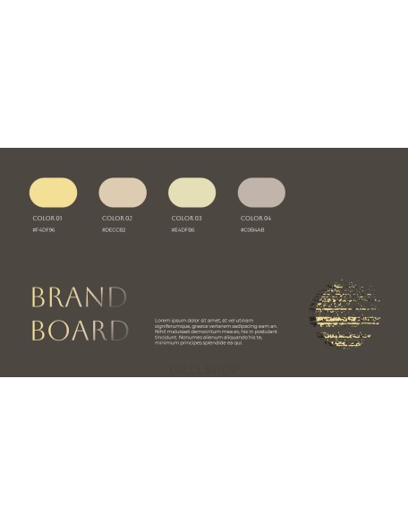 Fall Brand Concept developing powerpoint