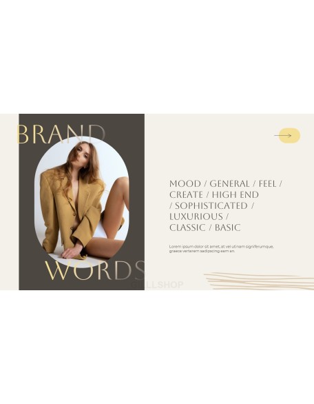 Fall Brand Concept developing powerpoint