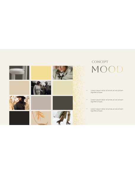 Fall Brand Concept developing powerpoint