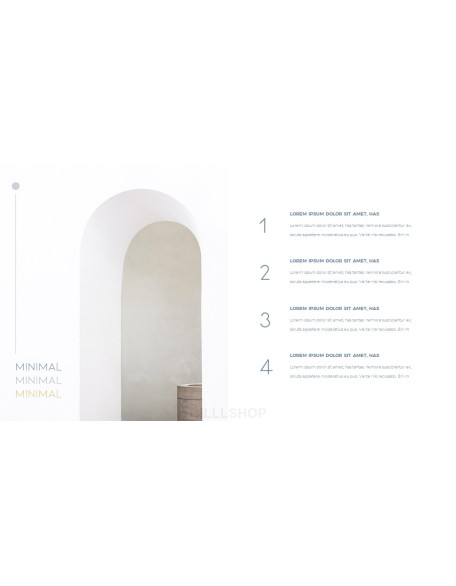 Minimal PowerPoint Presentation Design