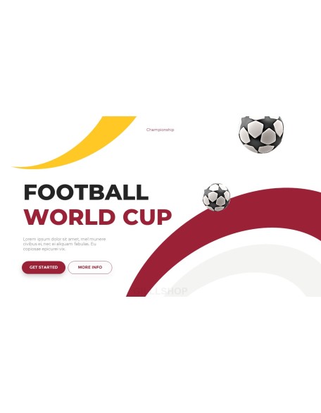 Football World Cup Theme PPT Templates