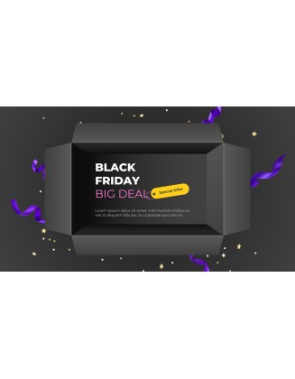 Black Friday Special Offer Templates for PowerPoint