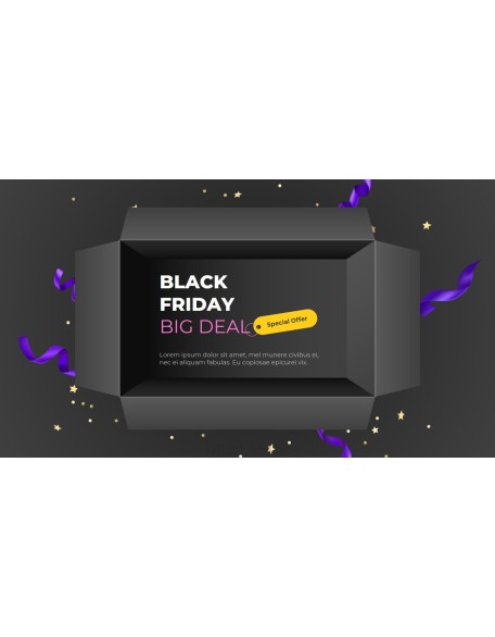 Black Friday Special Offer Templates for PowerPoint
