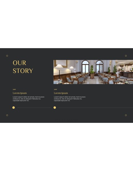 Luxury Restaurant Brand business ppt presentation
