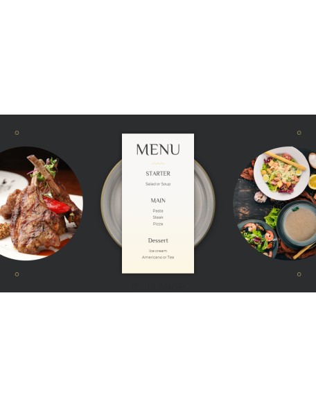 Luxury Restaurant Brand business ppt presentation