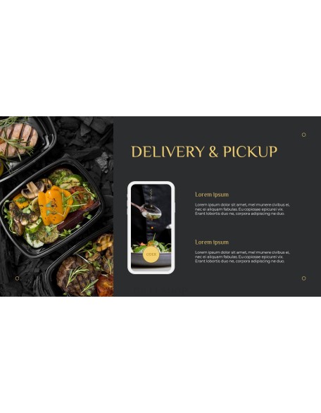 Luxury Restaurant Brand business ppt presentation