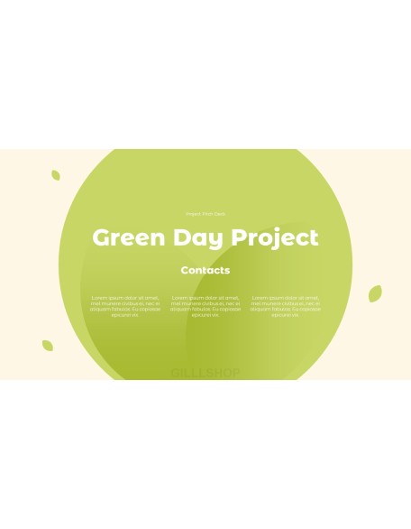 Green Day Project Presentation PPT