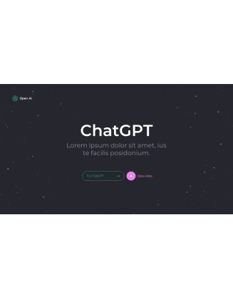 Chat GPT Open AI investor pitch deck ppt