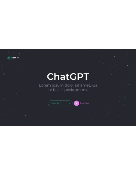 Chat GPT Open AI investor pitch deck ppt