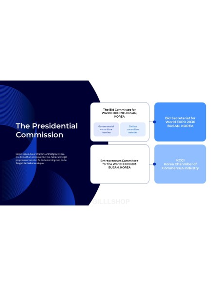 World EXPO 2030 BUSAN, KOREA Pitch Deck Startup PPT Templates