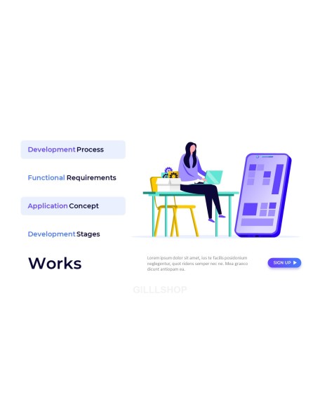 Mobile App Development Pitch Deck deck templates