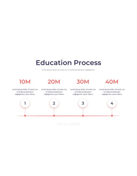 Online Education Illust Pitch Deck Easy PPT Template