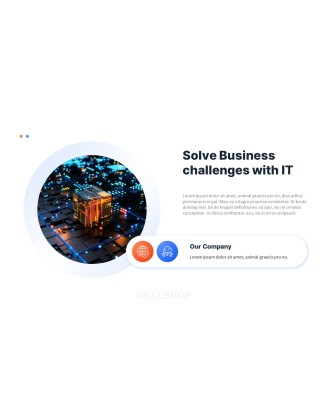 IT Solutions Pitch Deck PPT Design Templates