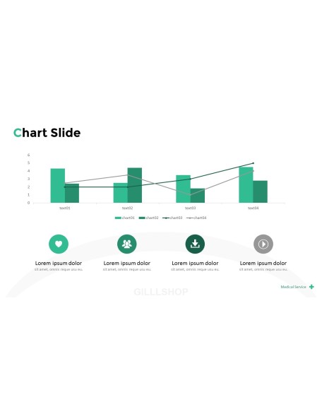 Medical Service Pitch Deck PowerPoint Templates