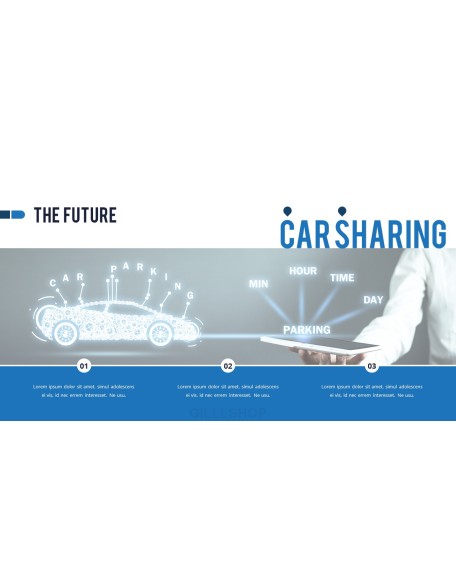 Car Sharing Service Pitch Deck Interactive PPT