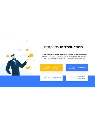 Business Illustration Pitch Business PPT