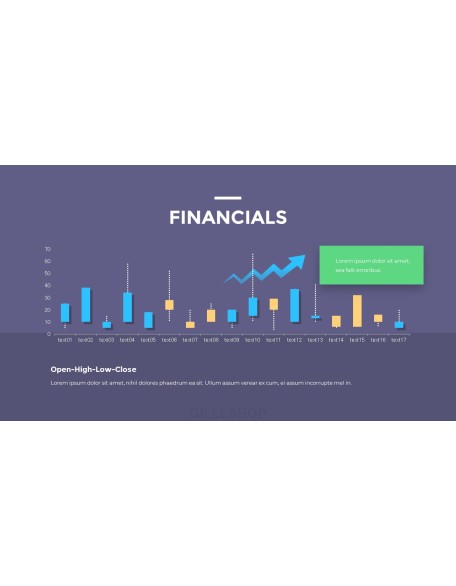 Financial Business Creative Report PPT Templates Design