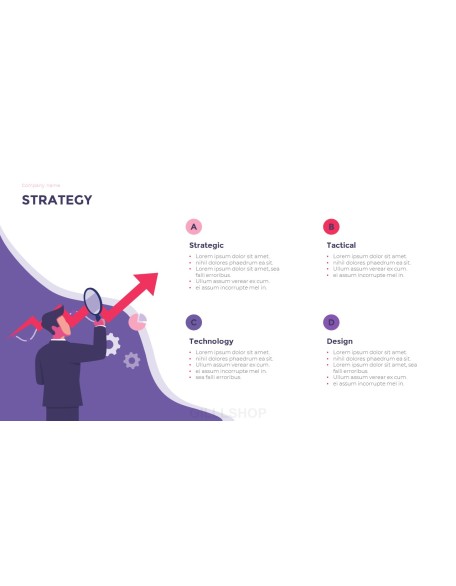 Startup Visually Focused Template PowerPoint Design ideas