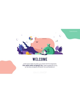 Financial Service Group Design Slides Business Presentations