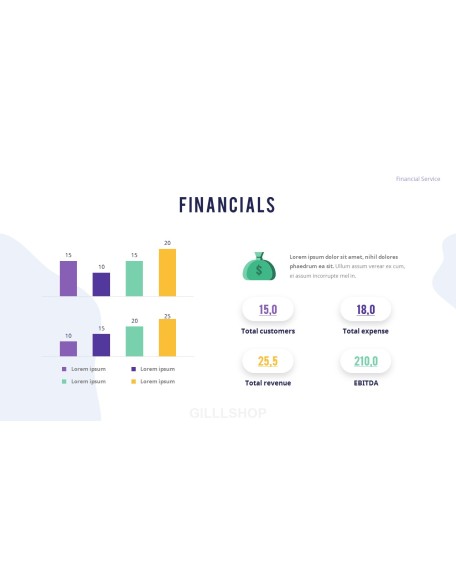 Financial Service Group Design Slides Business Presentations