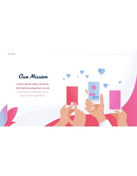 Love Match Application Theme PPT Templates