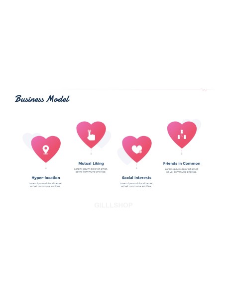 Love Match Application Theme PPT Templates