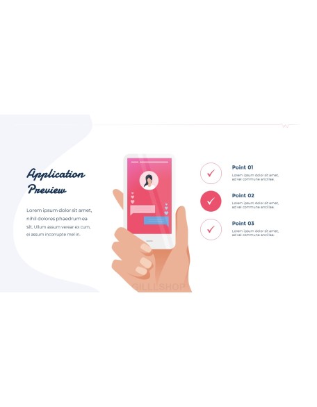 Love Match Application Theme PPT Templates