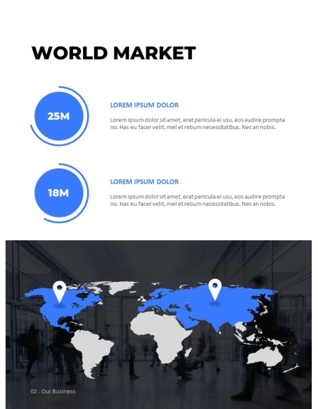 Business Proposal Vertical Modern PPT Templates