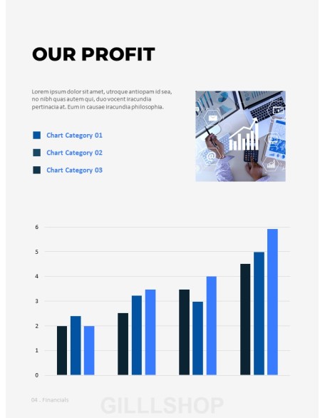 Business Proposal Vertical Modern PPT Templates