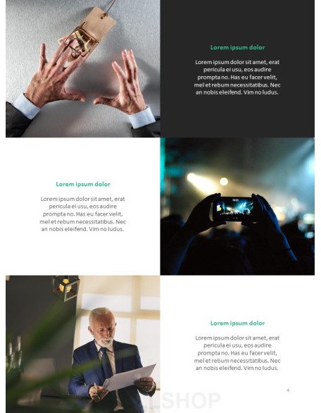 Vertical Multipurpose Theme Presentation Templates