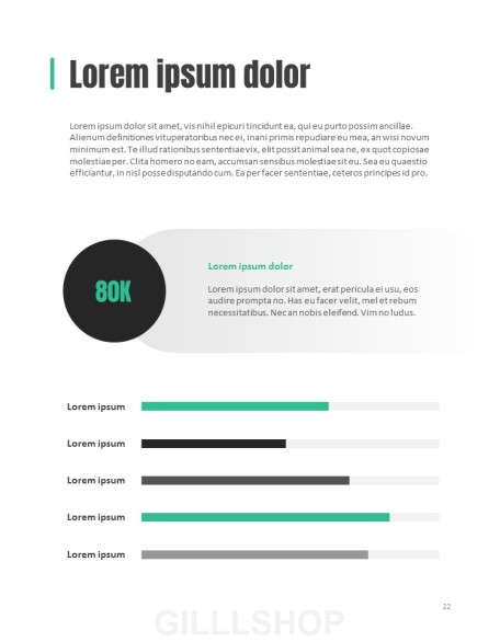 Vertical Multipurpose Theme Presentation Templates