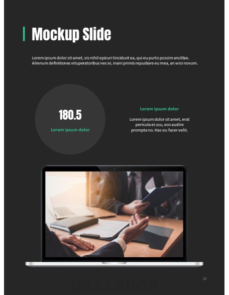 Vertical Multipurpose Theme Presentation Templates