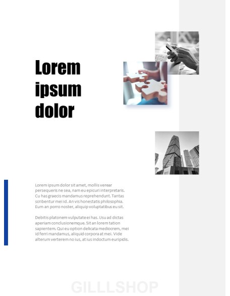 Vertical Proposal Design PowerPoint Format