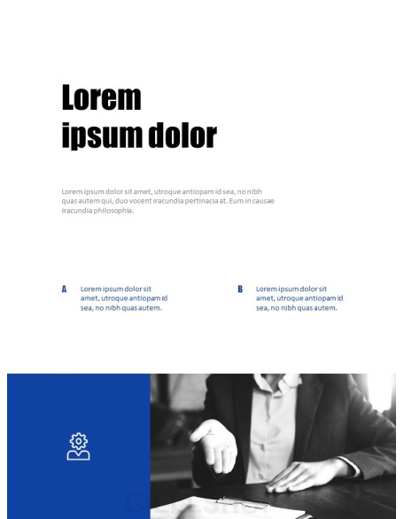 Vertical Proposal Design PowerPoint Format