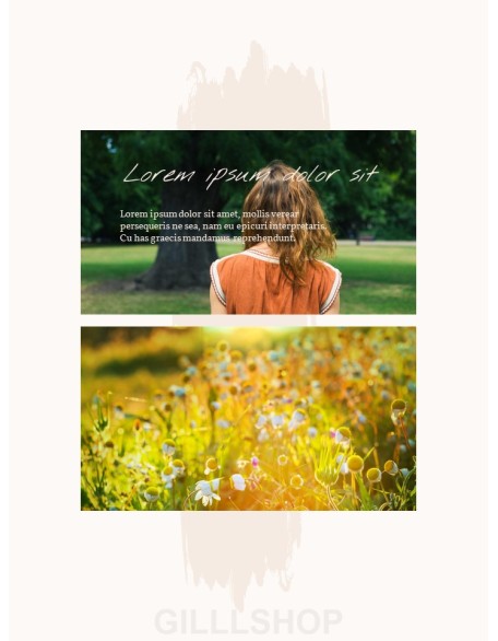 Our Spring Concept Vertical PowerPoint Templates for Presentation