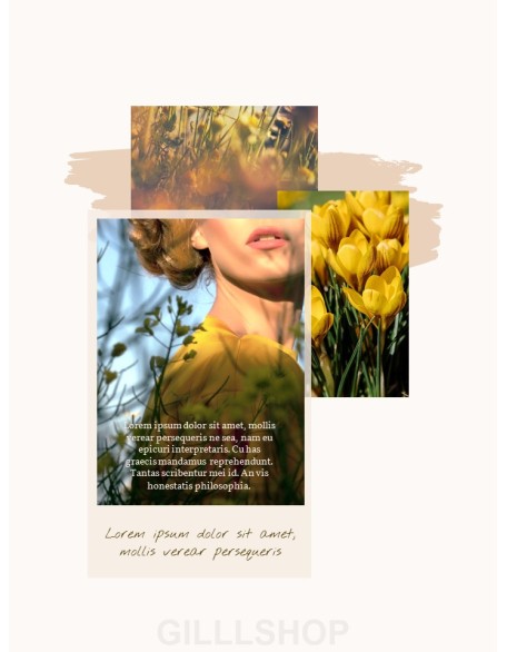 Our Spring Concept Vertical PowerPoint Templates for Presentation