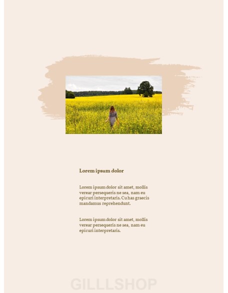 Our Spring Concept Vertical PowerPoint Templates for Presentation