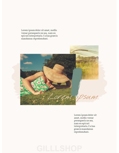 Our Spring Concept Vertical PowerPoint Templates for Presentation