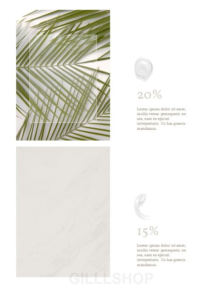 Cosmetic Brand Concept Vertical Design PowerPoint Presentation Slides